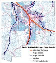 Wash Network, Eastern 
	  Pima County.