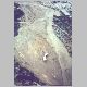 photo of Flood damage along Pantano Wash, 1983.