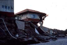 Photo of flood damaged homes. We do NOT want to repeat this situation...