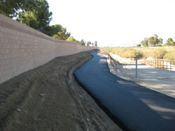 Multi-use path under construction.