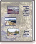 Cover 1997-1998 Flood Control District report link to pdf.