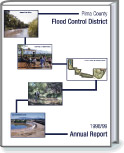 Cover 1998-1999 Flood Control District report link to pdf.